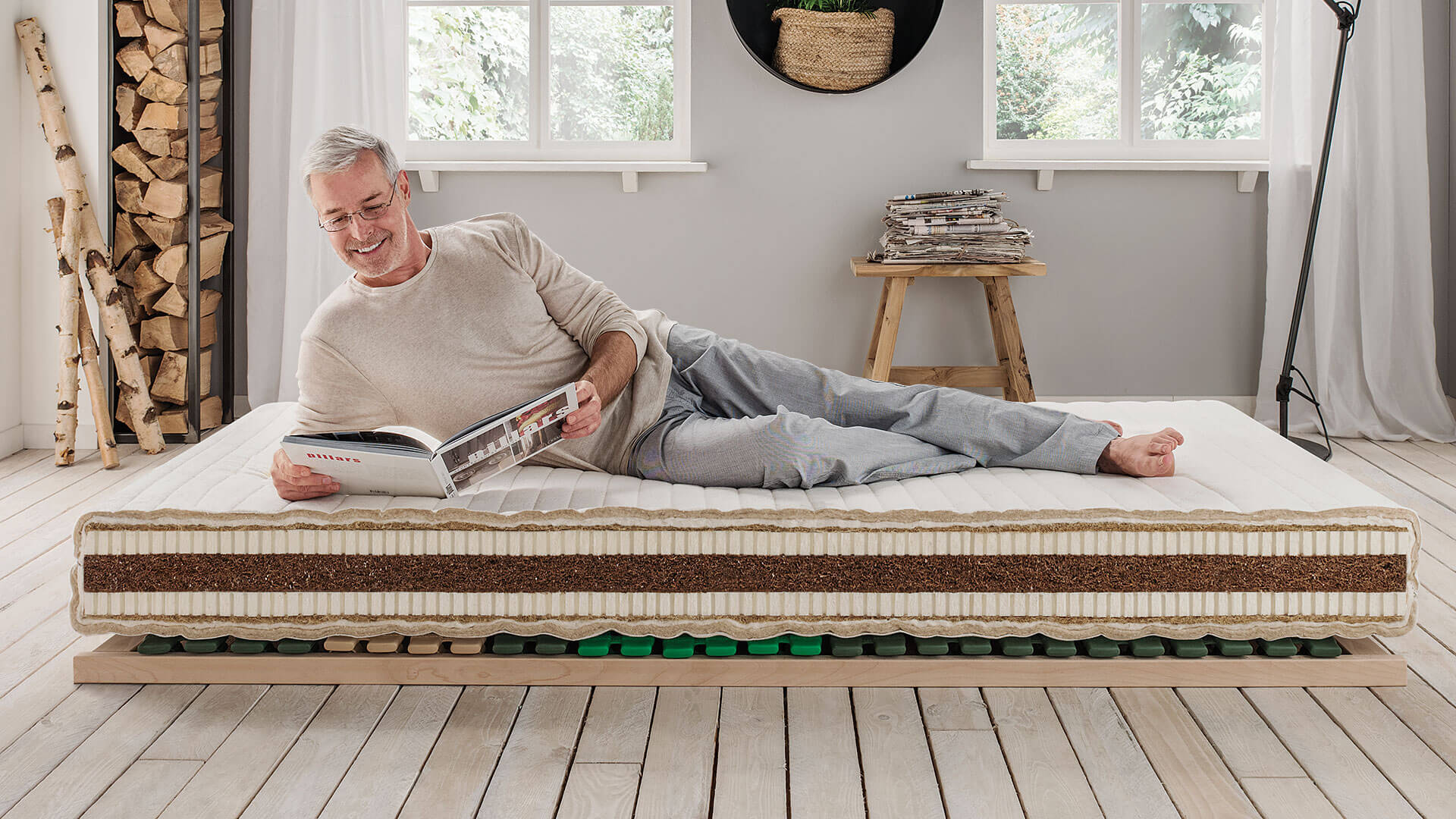 Matelas en chanvre